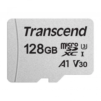 Карта памяти Transcend 128GB microSDXC class 10 UHS-I U3 A1 (TS128GUSD300S) (16951)