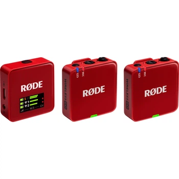 Микрофонная радиосистема Rode Wireless GO Gen 3 Red (WIGOGEN3RED) [154376]