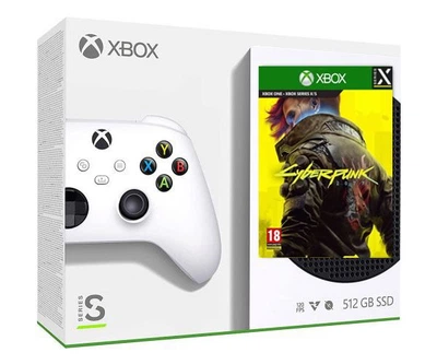 Microsoft Xbox Series S 512Gb + Cyberpunk 2077 (русская версия)