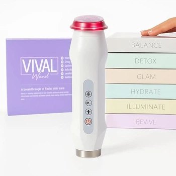 Апарат для догляду за шкірою обличчя Vival Wand Co2 White (R4534131820250)