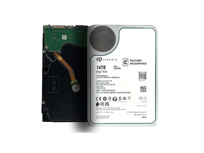 Жесткий диск Seagate Exos Enterprise 14TB X18 SATA III (ST14000NM000J) - Refurbished