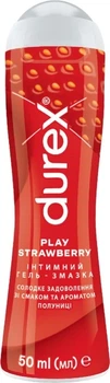 Лубрикант Durex Play Strawberry клубника 50 мл.