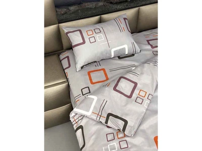 Комплект постільної білизни ARCLOUD 1,5-х сп 145*210 Square 1нав. 50х70 полікотон