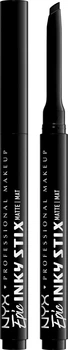 Кремово-гелевая подводка для век NYX Professional Makeup Epic Inky Stix Водостойкая 01 Black screen 1 г (800897274788)
