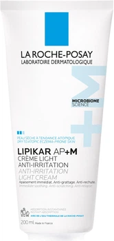 Ліпідовідновлювальний легкий бальзам La Roche-Posay Lipikar Light AP+M, для догляду за сухою, дуже сухою та схильною до атопії шкірою обличчя та тіла немовлят, дітей та дорослих&nbsp;200 мл (3337875930307)