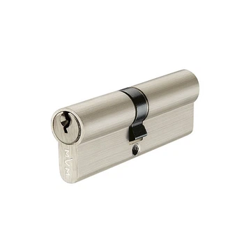 Цилиндр MVM P6E 35x35 ключ-ключ 70 мм матовый никель (P6E35/35 SN)