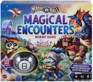 Gra planszowa Mattel Magic 8 Ball Magiczne Spotkania (wersja holenderska) (194735160402)