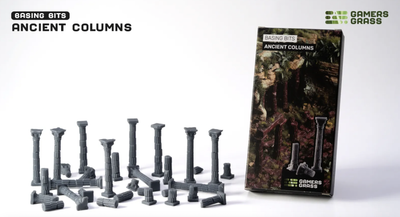 Zestaw dekoracji Gamers Grass Basing Bits Ancient Columns (738956791429)