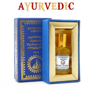 Парфюмерное масло Королева ночи Ayurvedic Night Queen 10 мл Натуральное индийское ароматическое масло без спирта
