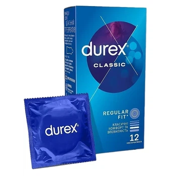Презервативы Durex Classic классические 12 шт.