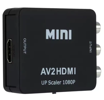 Адаптер AV to HDMI | RCA тюльпаны переходник HDMI | аудио видео AV2HDMI