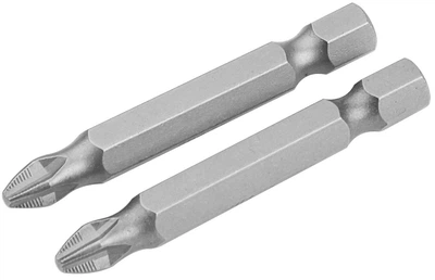 Біти Tolsen S2A хрестові РН1 x 50 мм 2 шт. (6933528720980)