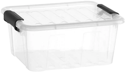 Ємність для зберігання Plast Team Home Box 2 л 17 x 10 x 21 см Прозора (2235tea-прозорий)
