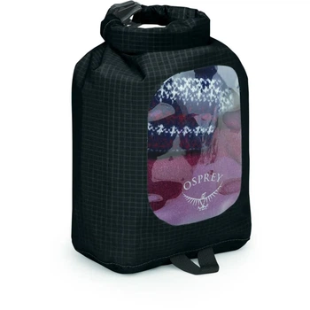 Гермомішок Osprey DrySack 3L w/Window black O/S чорний