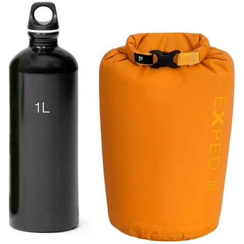 Гермомешок туристический для сплава или похода Exped Drybag Versa Crush 2 Gold (100079710)
