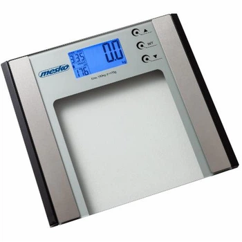 Весы напольные аналитические Mesko MS 8146 с точным измерением и LCD-дисплеем
