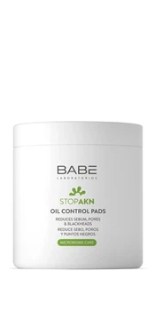 Тонізувальні диски-пади Babe Laboratorios (Бабе Лабораторіос) Stop Akn Oil Control Pads для контролю жирності та звуження пор, 60 шт