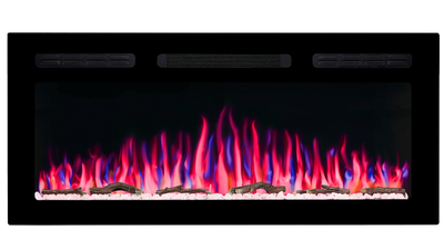 Электрокамин настенный встраиваемый ArtiFlame AF40WR