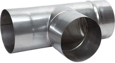 Трійник для димоходу Wadex 90° 200 мм (107200000)