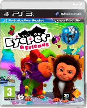 EyePet & Friends, русская версия - диск для PlayStation 3