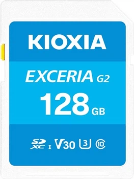 Karta pamięci KIOXIA Exceria G2 SDXC 128GB Class 10 UHS-I (LNEX2L128GG4)
