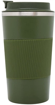 Термокружка вакуумная герметичная BPA FREE, 500 мл (хаки)