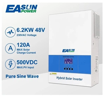 Гибридный инвертор EASUN 6.2kW 48V SMG-II-6.2KW-48V-Wi-Fi