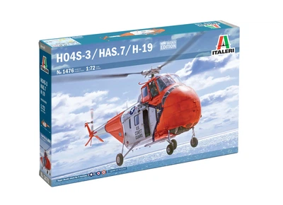Сборная модель ITALERI 1:72 вертолет HO4S-3 /HAS.7/H-19 (IT1476)
