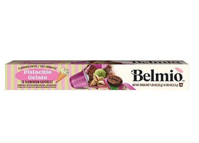 Кофе в капсулах Nespresso Pistachio Gelato Belmio 10 шт Неспрессо Бельмио