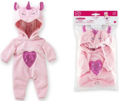 Piżama dla lalek Corolle Unicorn 36 cm Różowa 9000212930 (4062013212937)