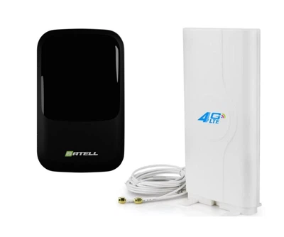 Комплект WiFi роутер 3G 4G LTE модем SATELL F3000 з панельною антеною MIMO 9 дБі