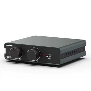 Передпідсилювач звуку-фонокоректор AIYIMA T3 Pro black + блок живлення 12V