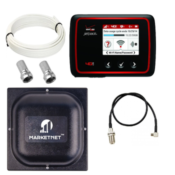 Комплект WiFi роутер 3G 4G Novatel MiFi 6620L с антенной MIMO MarketNet T800 18 дБ для всех операторов