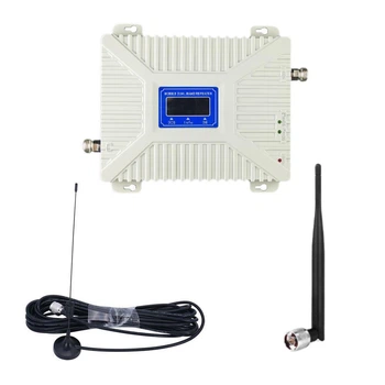 Репитер усилитель мобильной связи и интернета SS96-GD GSM и 4G сигнала 900 и 1800 МГц (всенаправленые антенны)