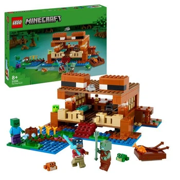 Конструктор Лего Майнкрафт Лягушачий дом Lego Minecraft 21256