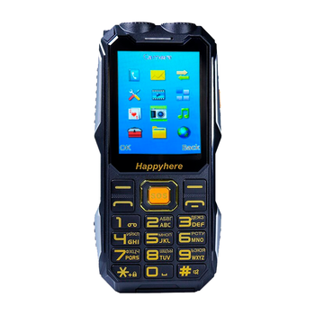 Мобільний телефон смартфон Tkexun Q8 (Happyhere Q8) black Limited Edition - екран 2,4'', 2 SIM, 2400 мАг