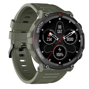 Смарт годинник Blackview W50 green, IP68, екран 1,39'' TFT