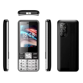Мобільний телефон смартфон Tkexun S5630 (S-Mobile S5630) black 4SIM - екран 2,8'', 4 SIM, 3000 мАг