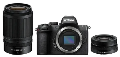 Беззеркальный фотоаппарат Nikon Z50 II kit 16–50mm VR + 50–250mm VR Kit (VOA150K002)
