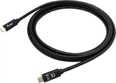 Kabel Equip USB Type-C Male to USB Type-C Male 1 m Black (128346)