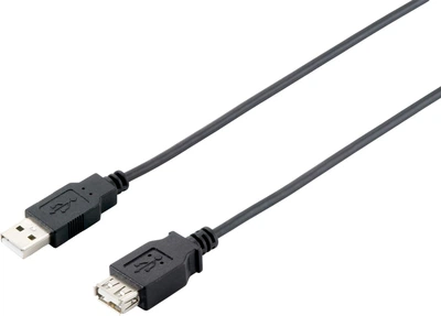 Kabel Equip USB-A Male to USB-A Female 5 m Black (128852)