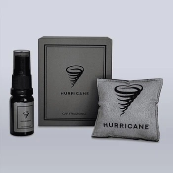 Автомобільний ароматизатор Аромасаше Hurricane Gray Standart Set