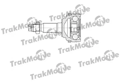ШРКШ (зовнішній) Chevrolet Lacetti/Nubira 1.4/1.6 03-(33x22x148.5)(+ABS)(к-кт) 400673 TRAKMOTIVE TRAKMOTIVE 400673 Daewoo Nubira; Chevrolet Lacetti 96273760