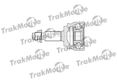 Комплект шарнірів, приводний вал 400740 TRAKMOTIVE TRAKMOTIVE 400740 Mitsubishi Lancer; Jeep Compass; Dodge Caliber 3815A107, 3815A108, 3815A189