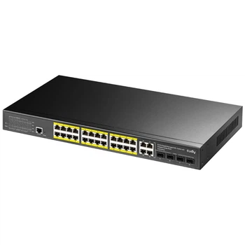 PoE-комутатор Cudy GS2028PS4 (29 портів) керований L2 гігабітний 300W HDSYR_17099
