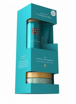 Набор Rituals XS Karma (48H крем для тела, гель-пена для душа, скраб для тела) 70 мл, 50 мл, 125 г