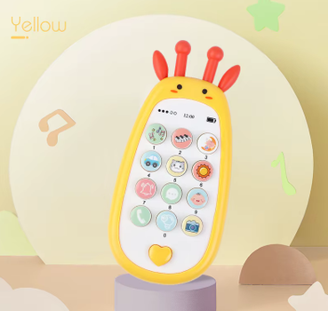 Игрушка музыкальный Телефон-Жираф, TK-GROUP - Жёлтый-02 (800)