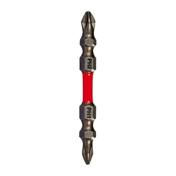 Біти S2 двосторонні PH1+PH2x65 мм, 1 шт. Vitals Master 187852