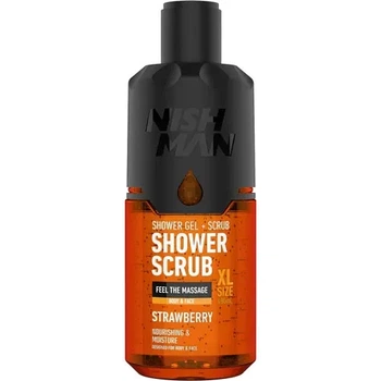 Гель-скраб для душу Nishman Shower Scrub Strawberry 480 мл