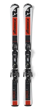Лижі гірські комплект для підлітків Nordica TEAM J FDT+JR 4.5 100см Black/red/white (0A0346+0C9024MF001)